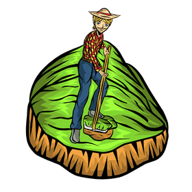 Meadow Farmer clipart