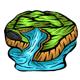 Meadow River clipart