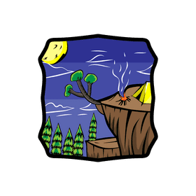 Night sky Moon clipart