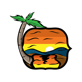 Oasis Sunset clipart