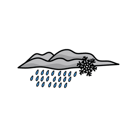 Rain Cloud Cold clipart