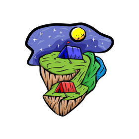 Starry Night Camp clipart