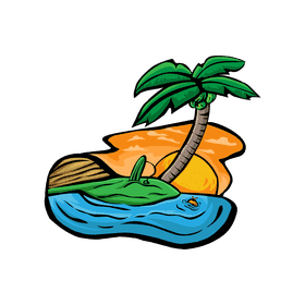 Sunset Beach clipart