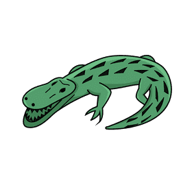 Alligator clipart