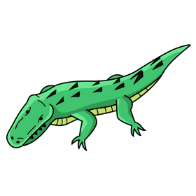 Alligator clipart