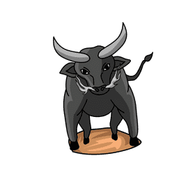 Bull Angry clipart