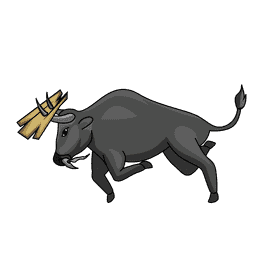 Bull Rush clipart