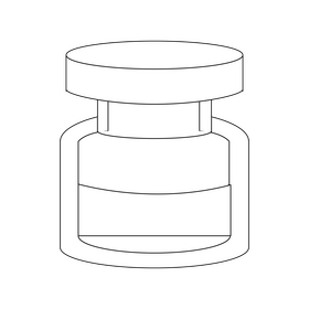 Ink drawing black and white clipart