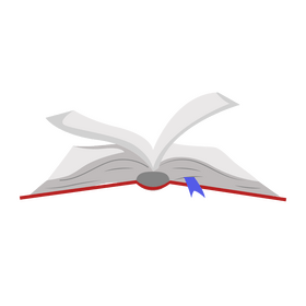 Open book clipart