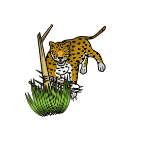 Leopard Strike clipart