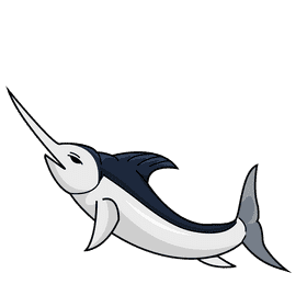 Swordfish clipart