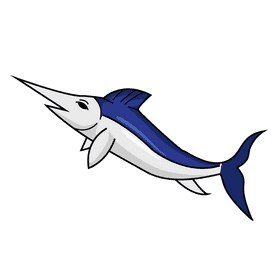 Swordfish clipart