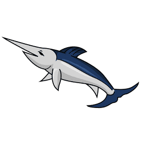 Swordfish clipart