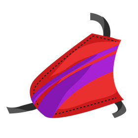 Archery chest guard clipart