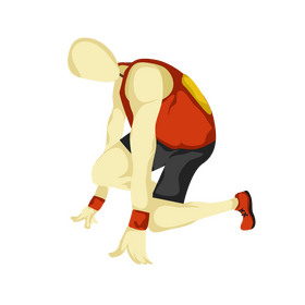 Athlete clipart