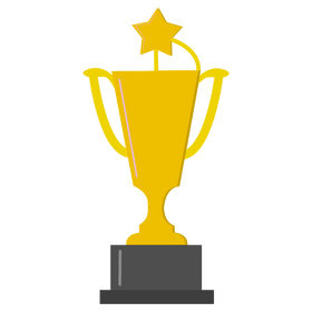 Baseball trophy clipart