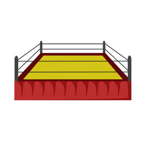 Boxing ring clipart