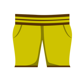 Boxing pants clipart