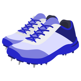 Cricket shoes clipart