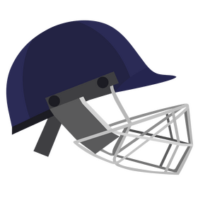 Cricket helmet clipart