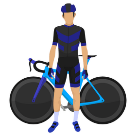 Cycling clipart