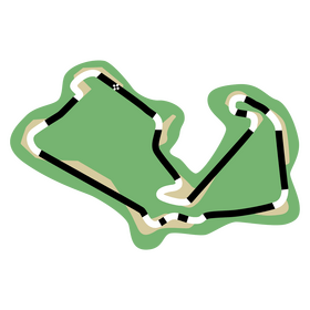 Formula 1 circuit clipart