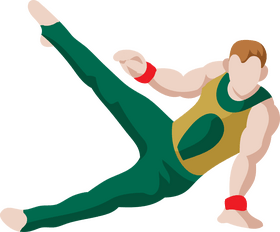 Gymnast clipart