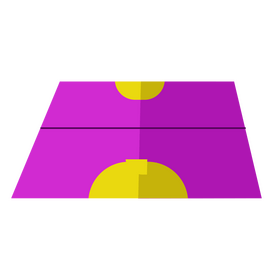 Handball court clipart