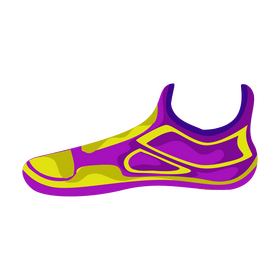 Handball shoes clipart