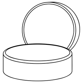 Hockey puck black and white clipart