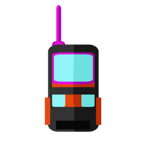 Walkie talkie clipart