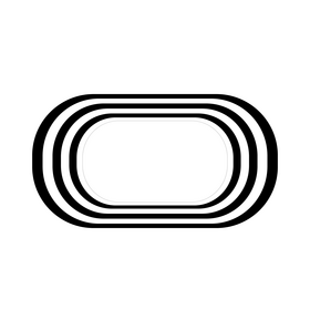 Track and field track black and white clipart