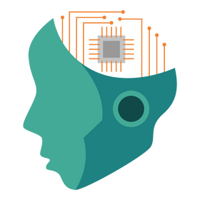 Artificial Intelligence Brain clipart