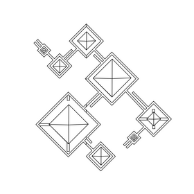 Connectivity icon black and white clipart