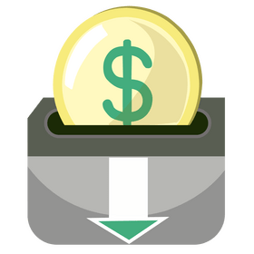 Cost efficiency icon clipart