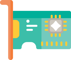 Network Card icon clipart
