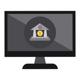 Online Banking icon clipart
