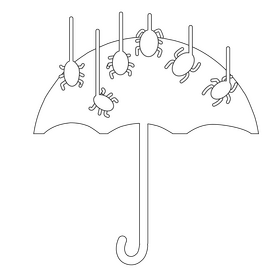 Virus protection icon black and white clipart