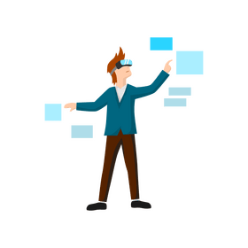 Virtual reality clipart