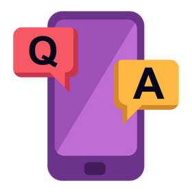 Question and Answer icon clipart
