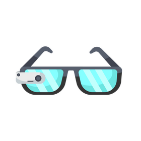 Smart glasses clipart