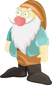Cute dwarf clipart
