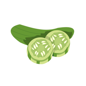 Cucumber drawing clipart