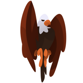 Eagle wings clipart