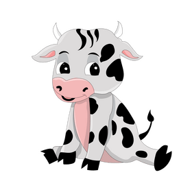 Baby cow clipart free download