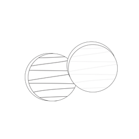 Cartoon chocolate and milk biscuits black and white clipart