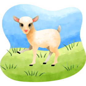 Sheep lamb vector