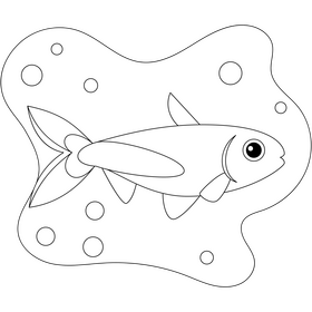 Neon tetra fish clipart free download