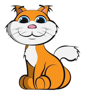 Cute cat clipart