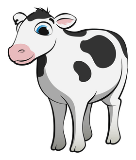 Cow vector - for free download